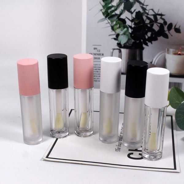 storage bottles & jars 5ml transparent lip gloss wands tubes frosted clear glaze tube lipstick packing containers white pink black cap
storage bottles & jars 5ml transparent lip gloss wands tubes frosted clear glaze tube lipstick packing containers white pink black cap