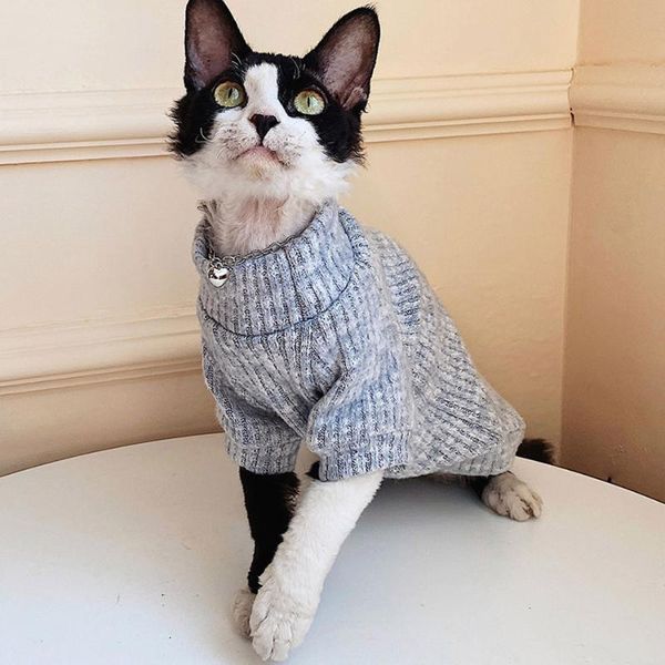 cat costumes autumn winter warm sphynx clothes high-neck thick sweater for sphinx kitten tretch base clothing jacket coat
cat costumes autumn winter warm sphynx clothes high-neck thick sweater for sphinx kitten tretch base clothing jacket coat