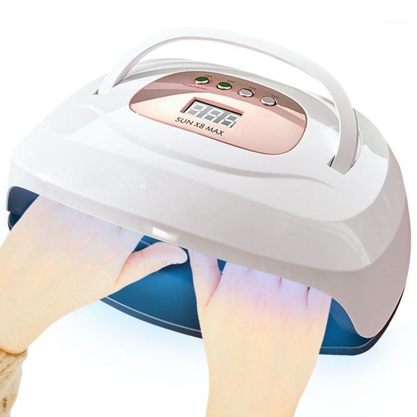 portable uv led nail lamp compact gel dryer big room for two hands curing light professional manicure pedicure tool1
portable uv led nail lamp compact gel dryer big room for two hands curing light professional manicure pedicure tool1