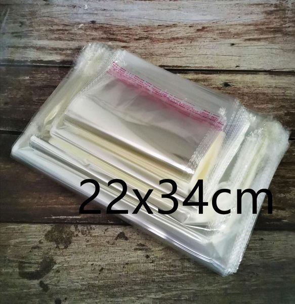 100pcs transparent self adhesive seal opp plastic bags gifts jewelry packaging clear bag for business 22x34cm gift wrap
100pcs transparent self adhesive seal opp plastic bags gifts jewelry packaging clear bag for business 22x34cm gift wrap