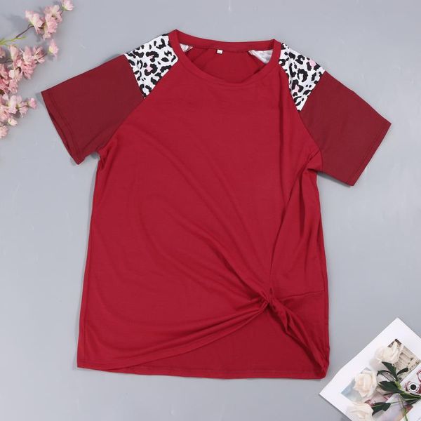 women's t-shirt leopard print color block raglan sleeve plus size kink streetwear personality style women summer, White 
women's t-shirt leopard print color block raglan sleeve plus size kink streetwear personality style women summer, White