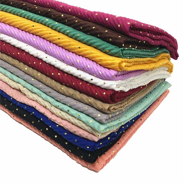 scarves 10pcs/lot crinkle muslim viscose hijab giltter sequin polka dot scarf crimped ladies ethnic wrap, Blue;gray
scarves 10pcs/lot crinkle muslim viscose hijab giltter sequin polka dot scarf crimped ladies ethnic wrap, Blue;gray