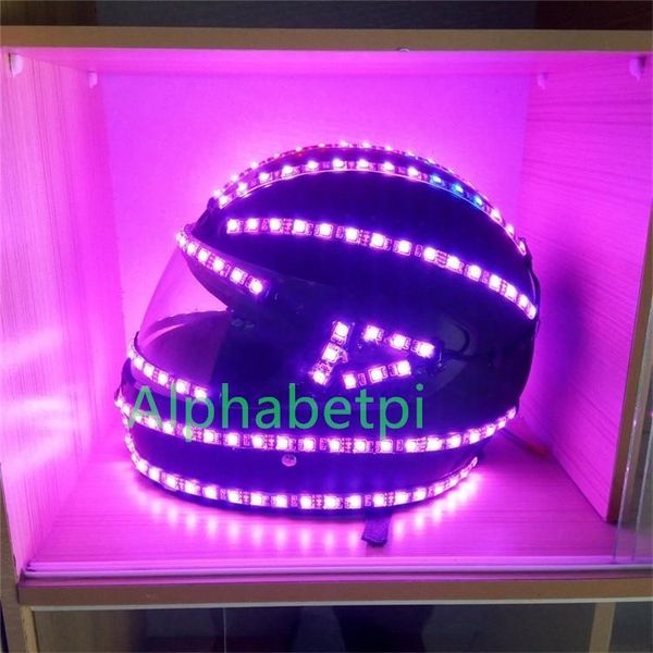 party decoration seven color remote control helmet blue green glow laser dance costume performing props bar dj stage mask
party decoration seven color remote control helmet blue green glow laser dance costume performing props bar dj stage mask