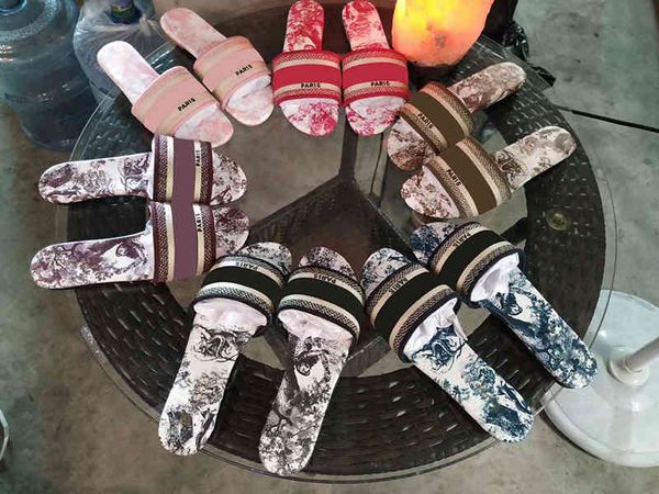 slippers women slipper maranth embroidered cotton summer beach fashion outdoor shoes slides sandals good quality with box 1 19qw, Black
slippers women slipper maranth embroidered cotton summer beach fashion outdoor shoes slides sandals good quality with box 1 19qw, Black