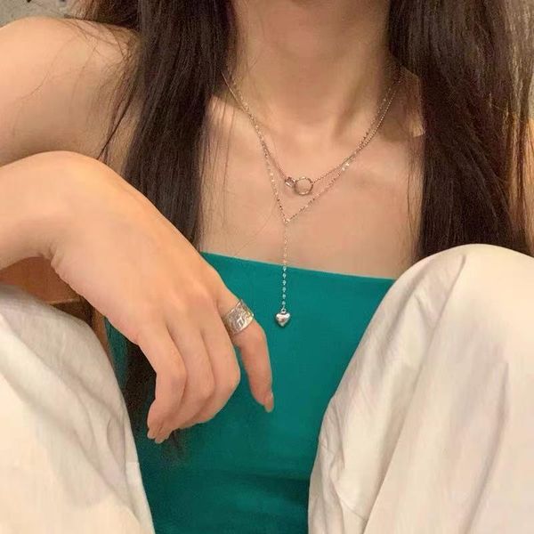 chains trendy korean charm round hip hop long thread tassel necklaces jewelry gift leather heart harajuku women choker necklace, Silver
chains trendy korean charm round hip hop long thread tassel necklaces jewelry gift leather heart harajuku women choker necklace, Silver