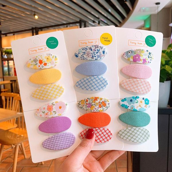hair clips & barrettes 1 set candy color small fresh floral fabric clip girl baby pins kids accessories, Golden;silver
hair clips & barrettes 1 set candy color small fresh floral fabric clip girl baby pins kids accessories, Golden;silver