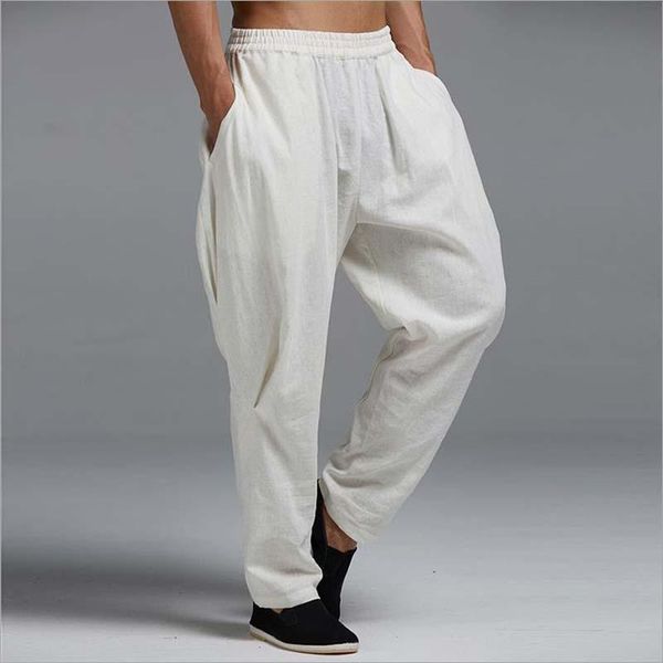 men's pants linen for man summer thin breathable cool hip hop harem drop crotch simply trousers casual mens joggers, Black
men's pants linen for man summer thin breathable cool hip hop harem drop crotch simply trousers casual mens joggers, Black