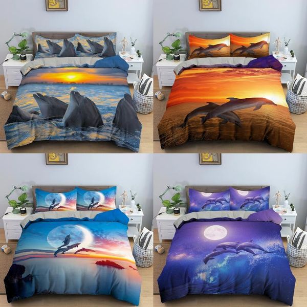 bedding sets animal pattern set dolphin duvet cover twin full king size soft quilt home textile
bedding sets animal pattern set dolphin duvet cover twin full king size soft quilt home textile