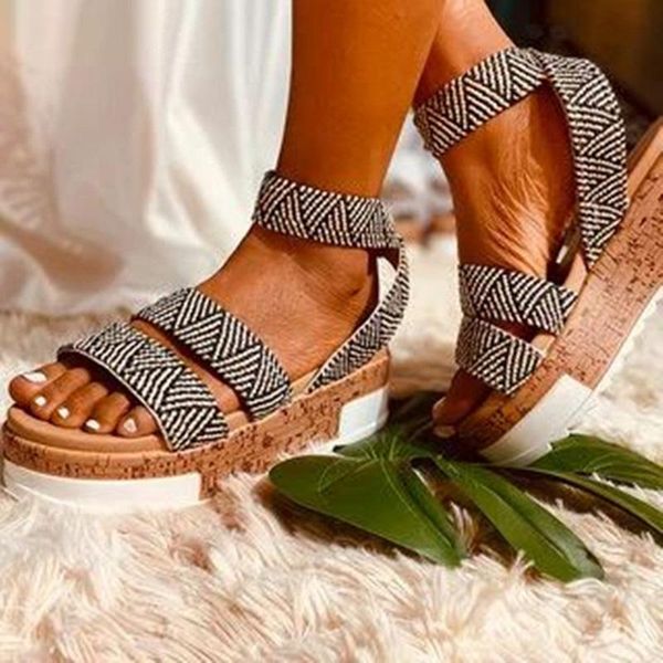 sandals women pu casual shoes female border open toe flat fashion footwear drop woman platform crose strap slip on, Black
sandals women pu casual shoes female border open toe flat fashion footwear drop woman platform crose strap slip on, Black