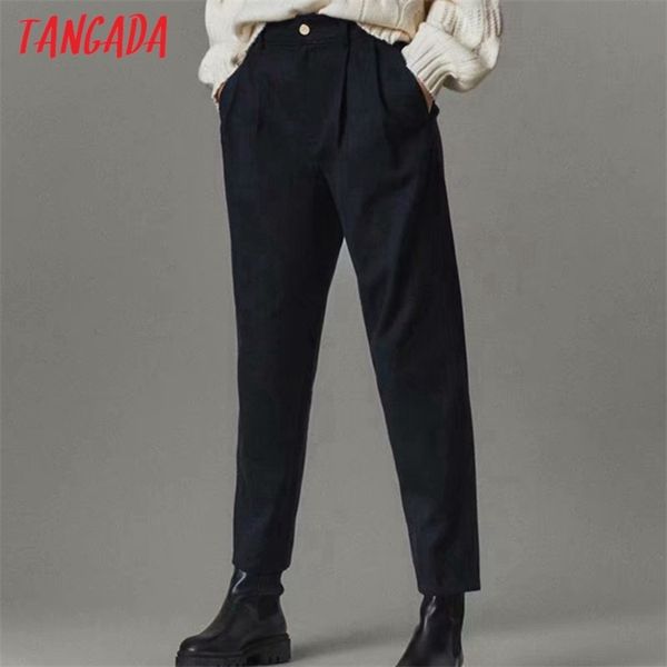 tangada spring fashion women casual harm suit pants trousers with pockets buttons office lady pants pantalon 4c13 211105, Black;white
tangada spring fashion women casual harm suit pants trousers with pockets buttons office lady pants pantalon 4c13 211105, Black;white