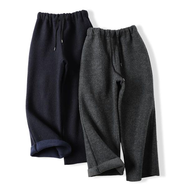 women's pants & capris autumn winter women loose brief japanese style comfortable warm condensed wool wide leg elastic waist trousers 2, Black;white
women's pants & capris autumn winter women loose brief japanese style comfortable warm condensed wool wide leg elastic waist trousers 2, Black;white