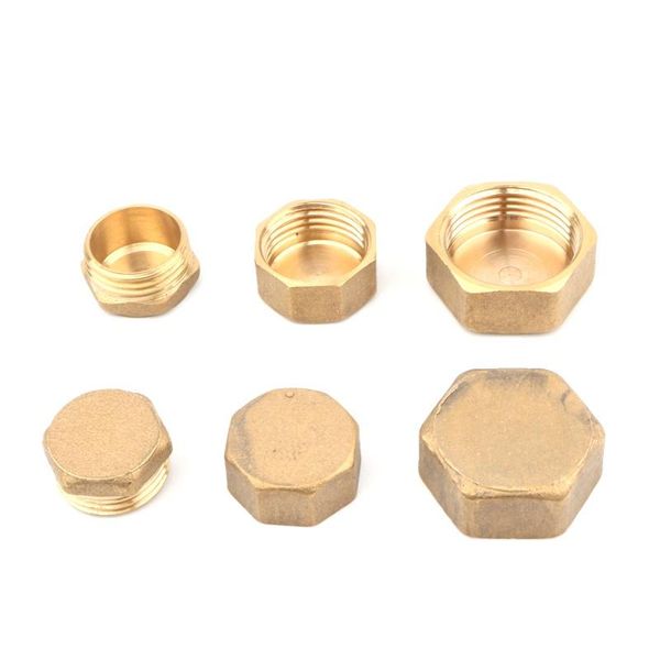 1pc brass 1/2" 3/4" thread end connector copper hex head cap plug pipe fitting coupler adapter watering equipments
1pc brass 1/2" 3/4" thread end connector copper hex head cap plug pipe fitting coupler adapter watering equipments