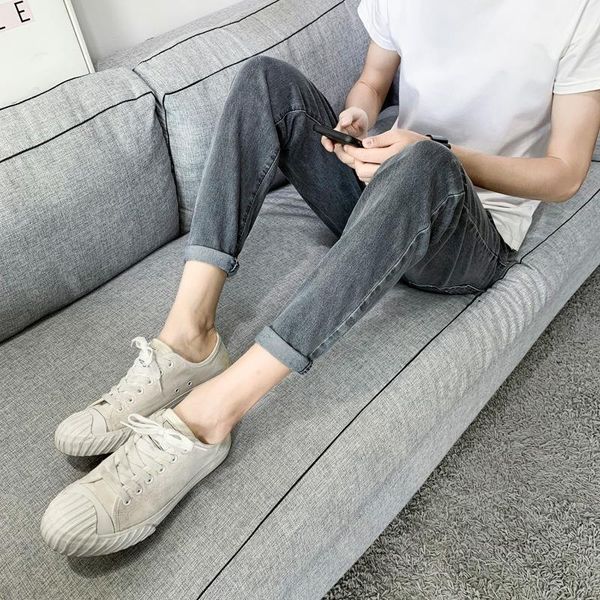 men's jeans 2021 spring and autumn models trendy all-match slim pants, Blue
men's jeans 2021 spring and autumn models trendy all-match slim pants, Blue