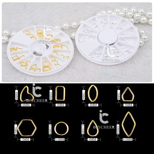 mixed shape nail art metal studs 3d decoration tips alloy rhinestone salon1, Silver;gold 
mixed shape nail art metal studs 3d decoration tips alloy rhinestone salon1, Silver;gold