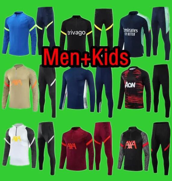 mens and kids kit soccer tracksuit jersey 2122 football jerseys training pants jacket chandal futbol survetement foot maillot de retro playe, Black
mens and kids kit soccer tracksuit jersey 2122 football jerseys training pants jacket chandal futbol survetement foot maillot de retro playe, Black