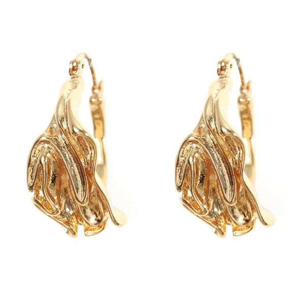hoop & huggie stylish gold color statement earrings irregular grooved circles large chunk jewelry, Golden;silver
hoop & huggie stylish gold color statement earrings irregular grooved circles large chunk jewelry, Golden;silver