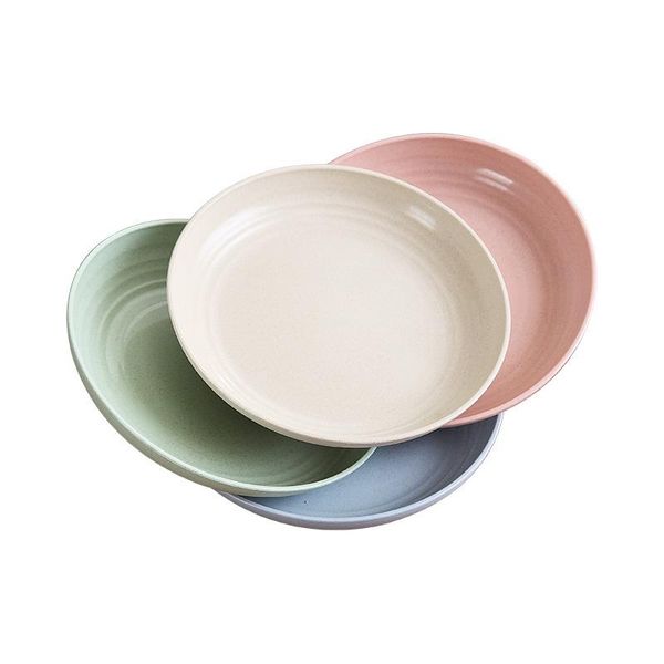 dishes & plates four piece large wheat straw tableware dish kitchen accessories household round fruit vegetable bone garbage
dishes & plates four piece large wheat straw tableware dish kitchen accessories household round fruit vegetable bone garbage