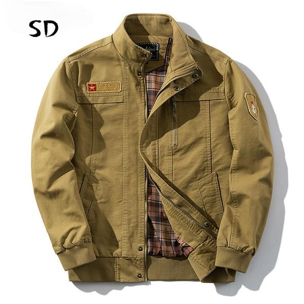 thick men jackets and coats winter inner fleece plus size m-5xl military jacket bomber for man outwear coat clothing 2021 men's, Black;brown
thick men jackets and coats winter inner fleece plus size m-5xl military jacket bomber for man outwear coat clothing 2021 men's, Black;brown