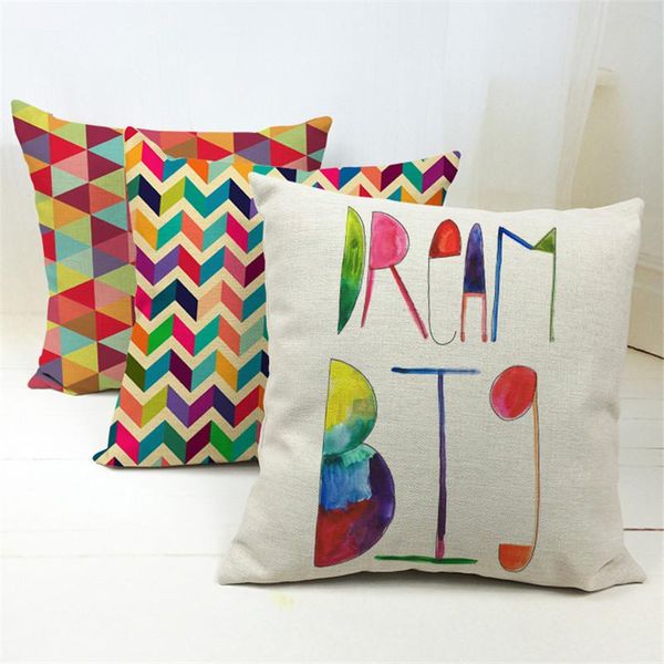 cushion/decorative pillow geometric chevron cushion cover dream big quote case headboard decorating throw 18 inch polyester cotton
cushion/decorative pillow geometric chevron cushion cover dream big quote case headboard decorating throw 18 inch polyester cotton