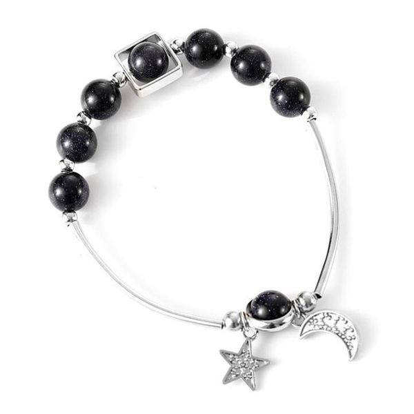 tennis fashion frosted lucky beads bracelet simple star moon silver color for women female jewelry gift, Golden;silver
tennis fashion frosted lucky beads bracelet simple star moon silver color for women female jewelry gift, Golden;silver