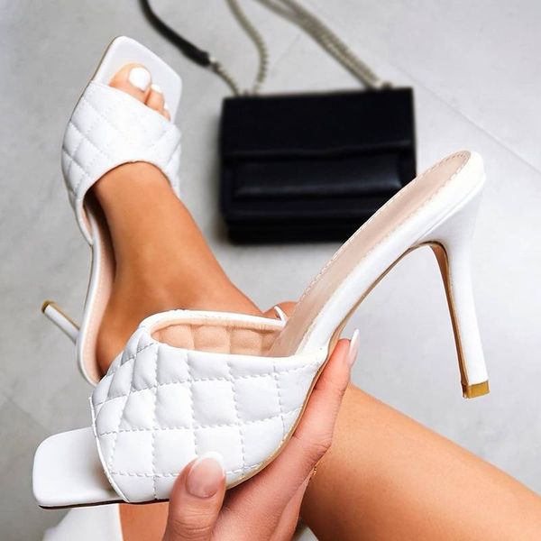 slippers women square toe 2021 woman summer high heels sandals ladies fashion comfort pumps female slip on shoes plus size 42, Black
slippers women square toe 2021 woman summer high heels sandals ladies fashion comfort pumps female slip on shoes plus size 42, Black
