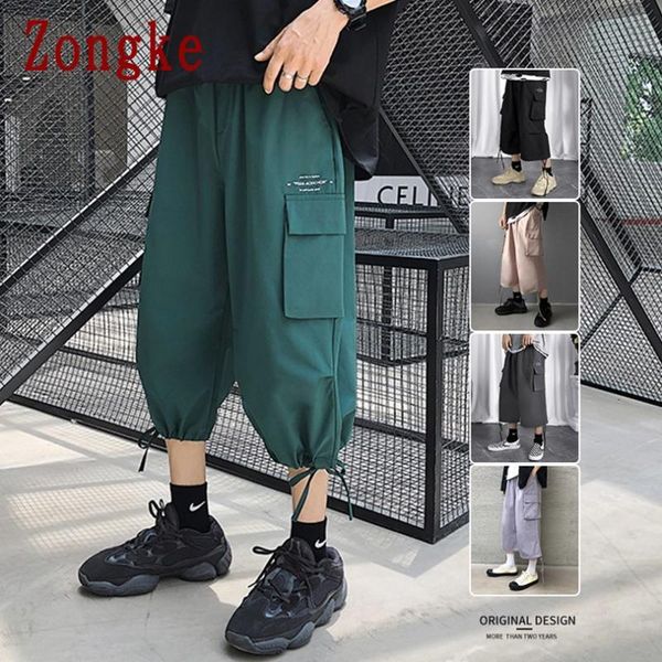 zongke 2021 cargo calf-length pants men trousers casual joggers sweatpants hip hop streetwear male plus size m-3xl men's, Black
zongke 2021 cargo calf-length pants men trousers casual joggers sweatpants hip hop streetwear male plus size m-3xl men's, Black