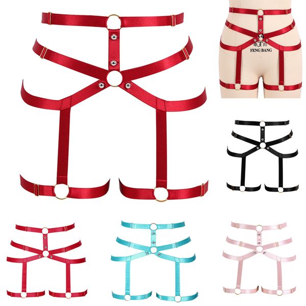 harness garter belts elastic plus size body harness strappy high waist stockings suspender goth hollow out clubs dance lingerie, Black;white
harness garter belts elastic plus size body harness strappy high waist stockings suspender goth hollow out clubs dance lingerie, Black;white