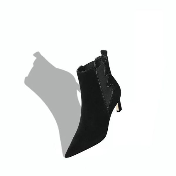 boots mkkhou 2021 spring black suede pointed 8cm high-heeled simple fashion women's short shoes
boots mkkhou 2021 spring black suede pointed 8cm high-heeled simple fashion women's short shoes