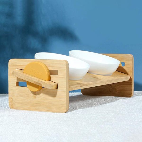 adjustable pet dog bowl cat bowls stainless steel /ceramic feeding &drinking combination bamboo frame ciotol supples & feeders
adjustable pet dog bowl cat bowls stainless steel /ceramic feeding &drinking combination bamboo frame ciotol supples & feeders