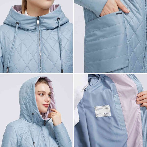 MIEGOFCE New Women's Collection Spring Jacket with Rhombus Pattern Parka Deep Pockets Resistant Hooded Collar Coat 200921, Black
MIEGOFCE New Women's Collection Spring Jacket with Rhombus Pattern Parka Deep Pockets Resistant Hooded Collar Coat 200921, Black