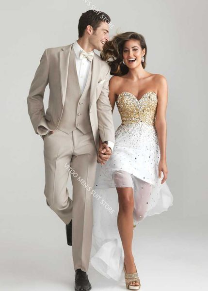 men's suits & blazers slim fit men khaki formal wedding groom tuxedo 3 piece business male fashion set jacket with pants latest coat de, White;black
men's suits & blazers slim fit men khaki formal wedding groom tuxedo 3 piece business male fashion set jacket with pants latest coat de, White;black