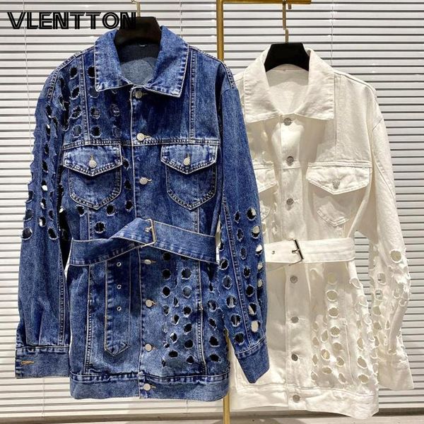 women's jackets spring autumn women streetwear with sashes hole denim solid casual loose jeans coat female outwear long cowboy, Black;brown
women's jackets spring autumn women streetwear with sashes hole denim solid casual loose jeans coat female outwear long cowboy, Black;brown