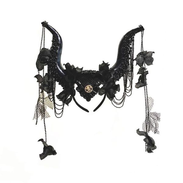 other event & party supplies headband gothic dark petal beads chains headdress cosplay faux leather soft horn hair hoop masquerade street fa
other event & party supplies headband gothic dark petal beads chains headdress cosplay faux leather soft horn hair hoop masquerade street fa