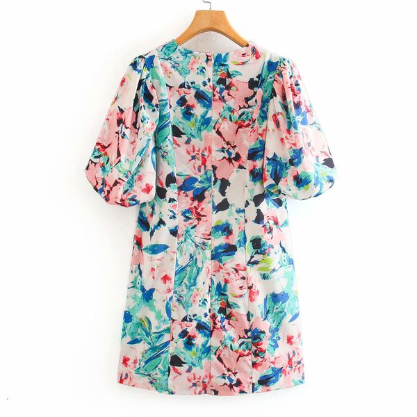 dresses plant print round neck lantern loose short sleeve women's dress harajuku sweet vintage casual chic female dresses, Black;gray
dresses plant print round neck lantern loose short sleeve women's dress harajuku sweet vintage casual chic female dresses, Black;gray