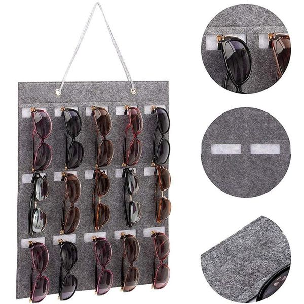 storage boxes & bins multi-slot sunglasses organizer hanging earrings necklace felt holder
storage boxes & bins multi-slot sunglasses organizer hanging earrings necklace felt holder