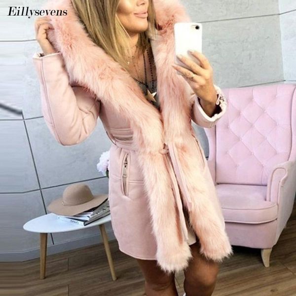 women's fur & faux plus size s-3xl winter jacket coat slim women hooded overcoat cotton fleece female parkas hoodies long, Black
women's fur & faux plus size s-3xl winter jacket coat slim women hooded overcoat cotton fleece female parkas hoodies long, Black