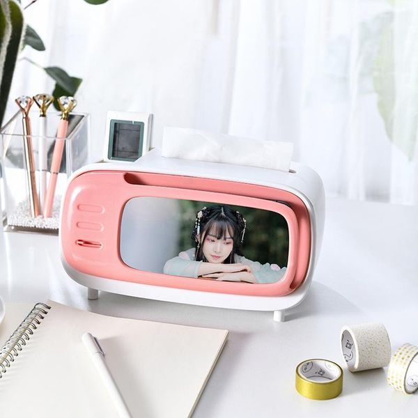 storage baskets desktv shape tissue box dust-proof multi-function roll drawer paper case home organzer phone holder stand
storage baskets desktv shape tissue box dust-proof multi-function roll drawer paper case home organzer phone holder stand