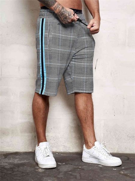 men's plaid designer mens mid waist slim fitness homme shorts casual beach travel male short pants, White;black
men's plaid designer mens mid waist slim fitness homme shorts casual beach travel male short pants, White;black