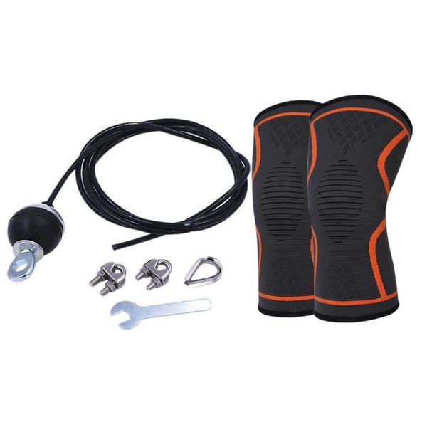 set home gym fitness adjustable steel wire rope 2m & 2 pcs knee support brace supports warming equipment accessories
set home gym fitness adjustable steel wire rope 2m & 2 pcs knee support brace supports warming equipment accessories
