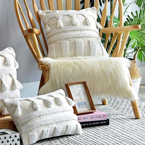 ivory cushion cover 45x45cm/30x50cm pillow netural boho style tuft tassles for home decoration living room bedroom cushion/decorative
ivory cushion cover 45x45cm/30x50cm pillow netural boho style tuft tassles for home decoration living room bedroom cushion/decorative
