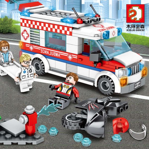 assembled toys senbao city streetscape series ambulance compatible with lego puzzle assembled boys 601303 building block toys
assembled toys senbao city streetscape series ambulance compatible with lego puzzle assembled boys 601303 building block toys