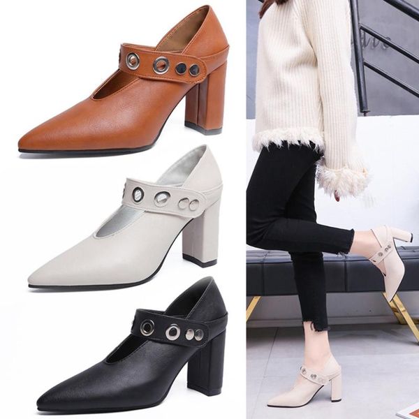 shoe plus size 2021 mesh lace-up vintage womens ladies pointed faux leather thick heel single shoes slides sandals, Black
shoe plus size 2021 mesh lace-up vintage womens ladies pointed faux leather thick heel single shoes slides sandals, Black