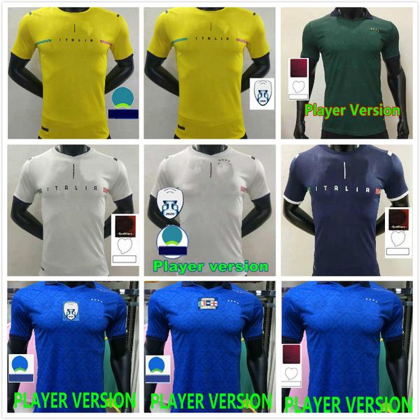 player version 2021 2022 chiellini barella sensi chiesa soccer jerseys verratti immobile bonucci belotti 21 22 insigne romagnoli el jorginho, Black;yellow
player version 2021 2022 chiellini barella sensi chiesa soccer jerseys verratti immobile bonucci belotti 21 22 insigne romagnoli el jorginho, Black;yellow