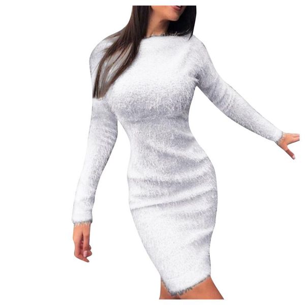 casual dresses autumn woman summer 2021 ladies winter knit turtleneck long sleeves solid color woman elegant slim plush sweater dress, Black;gray
casual dresses autumn woman summer 2021 ladies winter knit turtleneck long sleeves solid color woman elegant slim plush sweater dress, Black;gray