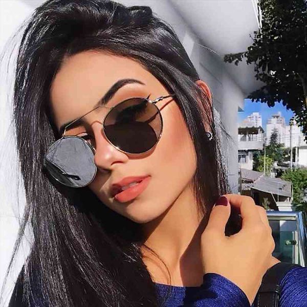 round mirrored sunglasses ladies thin geometric brow bar shades for women men retro round glasses small celebrity uv400, White;black
round mirrored sunglasses ladies thin geometric brow bar shades for women men retro round glasses small celebrity uv400, White;black