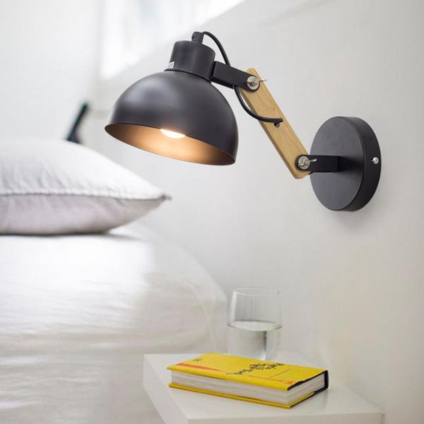 wall lamp nordic wood modern led e27 bedroom bedside living room aisle solid light iron body ac85-265v
wall lamp nordic wood modern led e27 bedroom bedside living room aisle solid light iron body ac85-265v