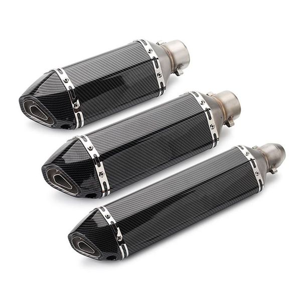 carbon fiber colour 51mm motorcycle akrapovic exhaust modify motocross muffler for fz6 cbr250 cb600 mt07 atv pipe
carbon fiber colour 51mm motorcycle akrapovic exhaust modify motocross muffler for fz6 cbr250 cb600 mt07 atv pipe