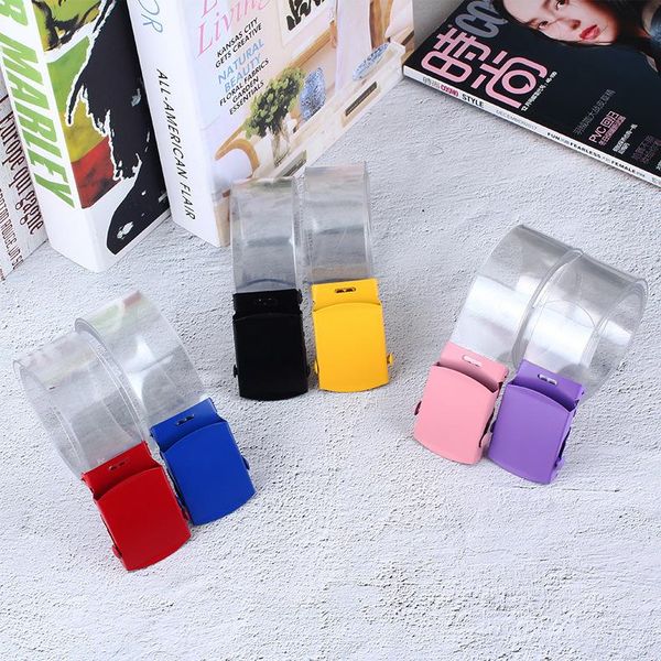 luxury fashion candy colorful ladies belt transparent pvc plastic metal automatic buckle dress belts accessories, Black;brown
luxury fashion candy colorful ladies belt transparent pvc plastic metal automatic buckle dress belts accessories, Black;brown