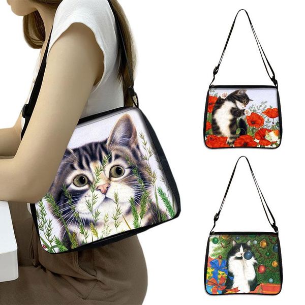evening bags lovely painting cat handbag women fashion underarm naughty kitten adjustable length messenger bag tote storage gift
evening bags lovely painting cat handbag women fashion underarm naughty kitten adjustable length messenger bag tote storage gift