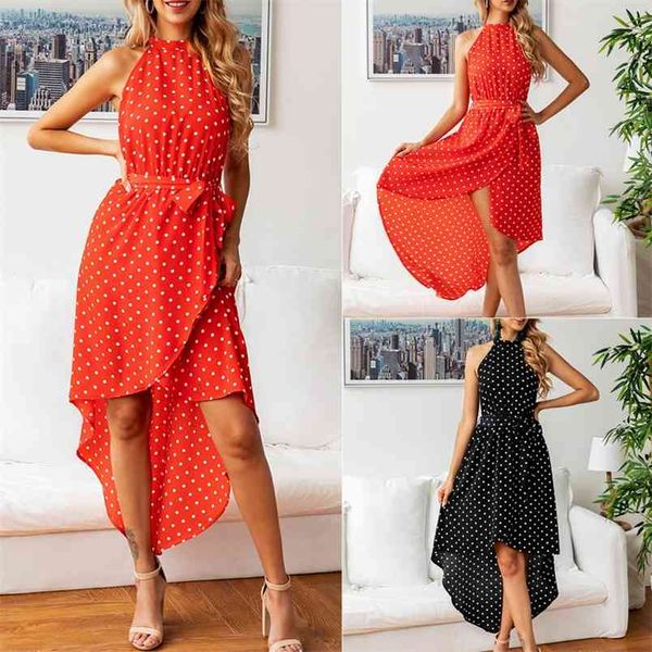 summer off shoulder women's dress casual sleeveless dot sprint beach maxi dresses tunic bow belt irregular split party sundress 210517, Black;gray
summer off shoulder women's dress casual sleeveless dot sprint beach maxi dresses tunic bow belt irregular split party sundress 210517, Black;gray